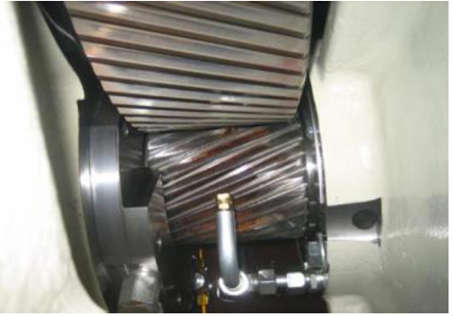 中低速齒輪齒面發生銹蝕