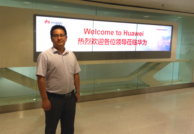 亞泰光電振動(dòng)分析監(jiān)測(cè)產(chǎn)品工程師參觀華為坂田基地